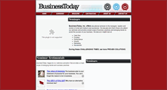 Desktop Screenshot of businesstodayinc.com